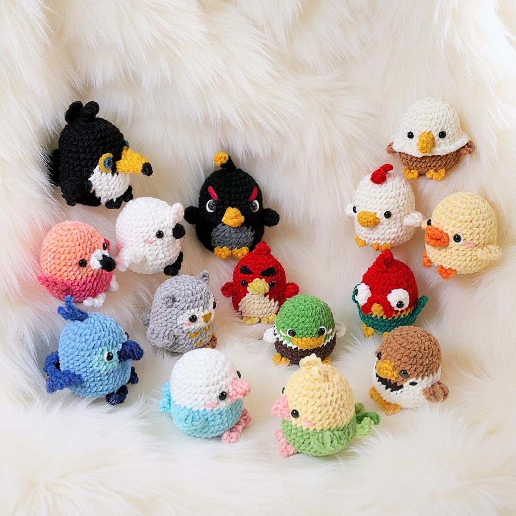 15-in-1 Butterfly & Bugs Amigurumi Crochet Pattern Bundle - Colorful DIY Stuffed Toys - Instant Download PDF