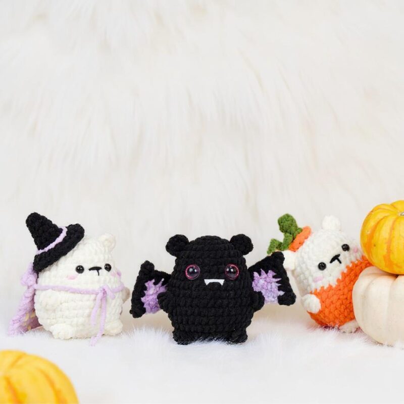 25-in-1 Halloween Amigurumi Crochet Pattern Bundle - Spooky & Cute DIY Stuffed Toys - Instant Download PDF - Image 4