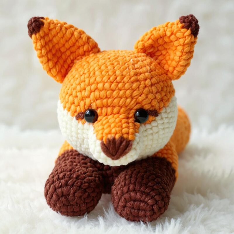 Woodland Animal Trio Amigurumi Crochet Pattern - Adorable Sloth, Raccoon & Fox - DIY Stuffed Toys - Instant Download PDF - Image 2
