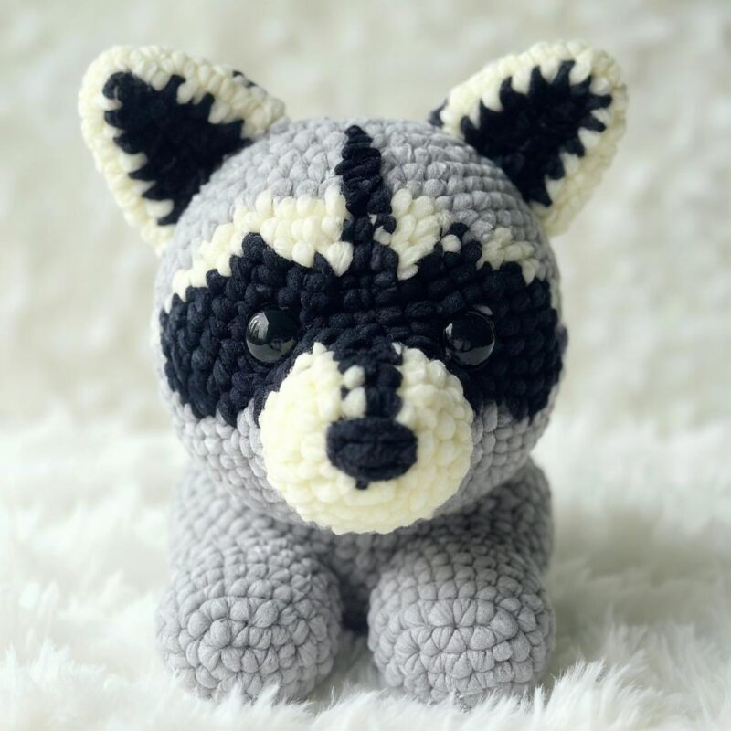 Woodland Animal Trio Amigurumi Crochet Pattern - Adorable Sloth, Raccoon & Fox - DIY Stuffed Toys - Instant Download PDF - Image 3