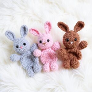 Bunny Amigurumi Crochet Pattern - Adorable DIY Stuffed Animal Toy - Instant Download PDF