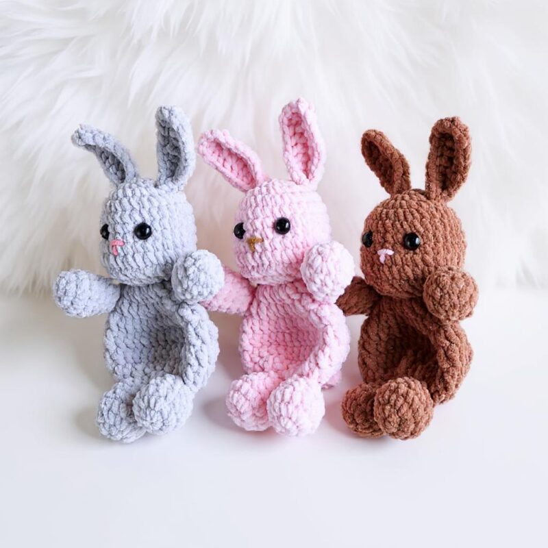 Bunny Amigurumi Crochet Pattern - Adorable DIY Stuffed Animal Toy - Instant Download PDF - Image 3