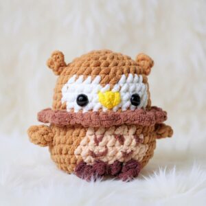 Owl Amigurumi Crochet Pattern - Adorable DIY Stuffed Animal Toy - Instant Download PDF