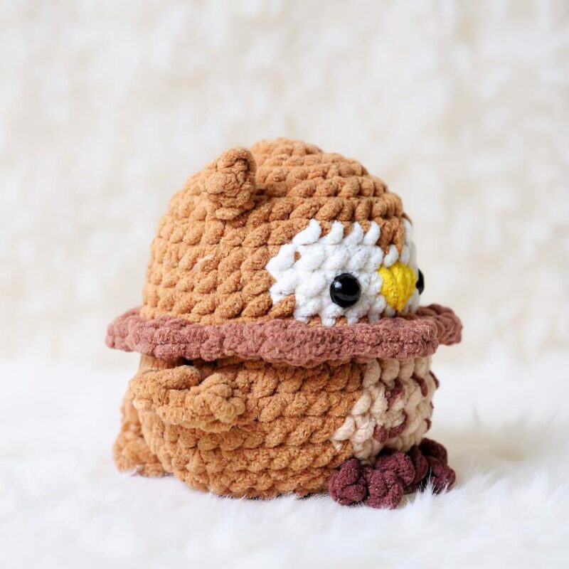 Owl Amigurumi Crochet Pattern - Adorable DIY Stuffed Animal Toy - Instant Download PDF - Image 4
