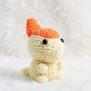 Parasaurolophus Dinosaur Amigurumi Crochet Pattern - Adorable DIY Stuffed Animal Toy - Instant Download PDF