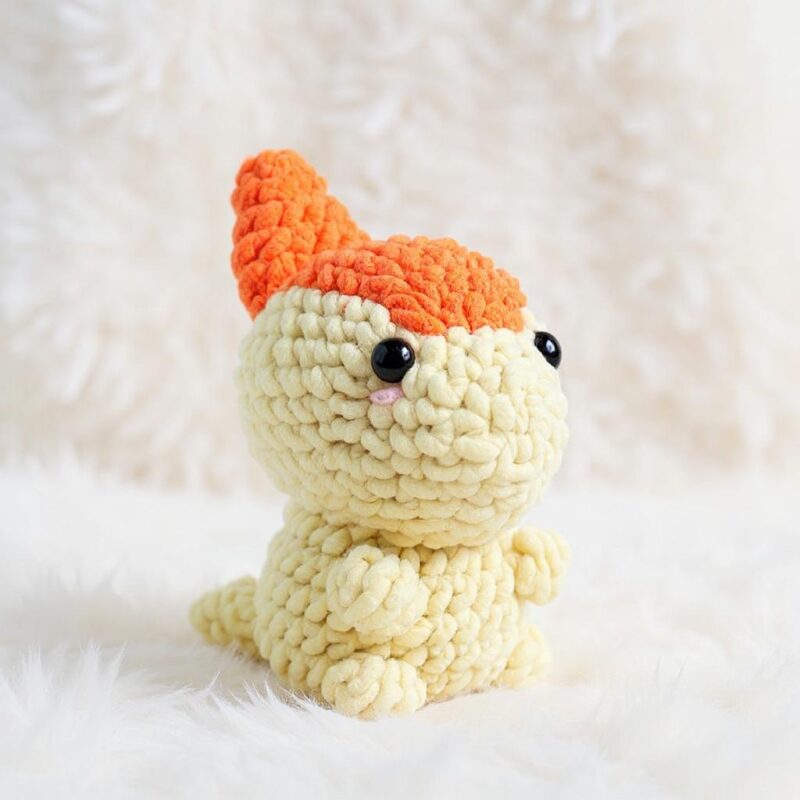 Parasaurolophus Dinosaur Amigurumi Crochet Pattern - Adorable DIY Stuffed Animal Toy - Instant Download PDF - Image 2