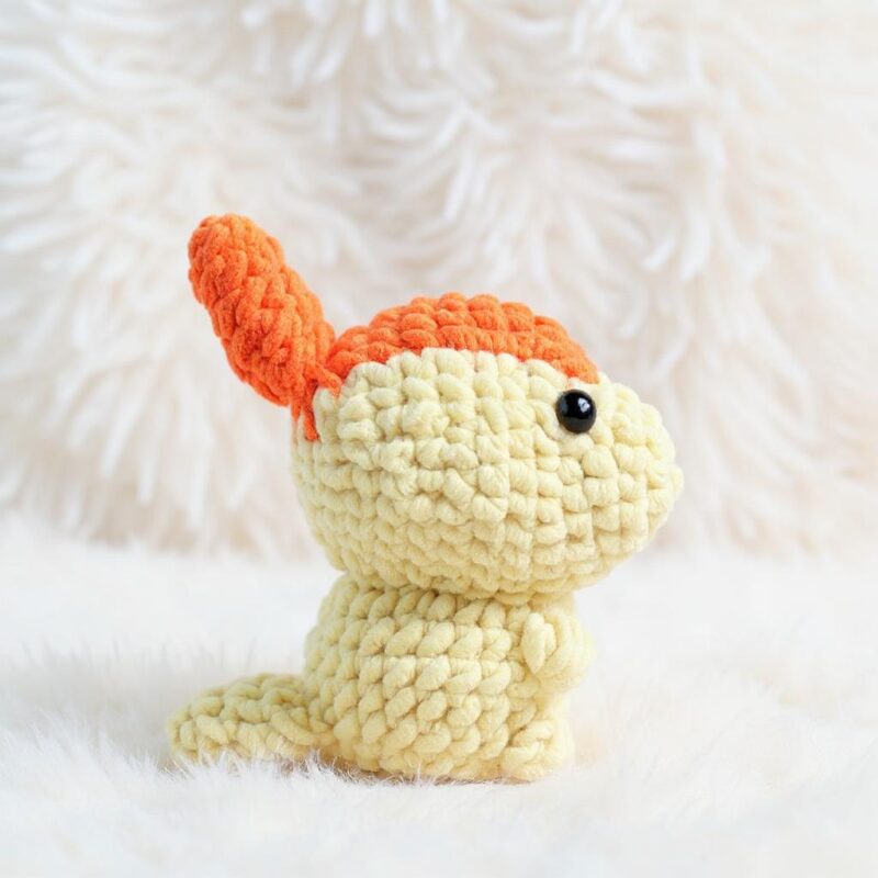 Parasaurolophus Dinosaur Amigurumi Crochet Pattern - Adorable DIY Stuffed Animal Toy - Instant Download PDF - Image 5