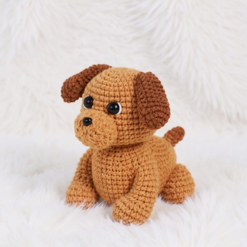 Puppy Amigurumi Crochet Pattern - Adorable DIY Stuffed Animal Toy - Instant Download PDF - Image 3