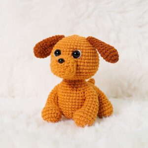 Puppy Amigurumi Crochet Pattern - Adorable DIY Stuffed Animal Toy - Instant Download PDF