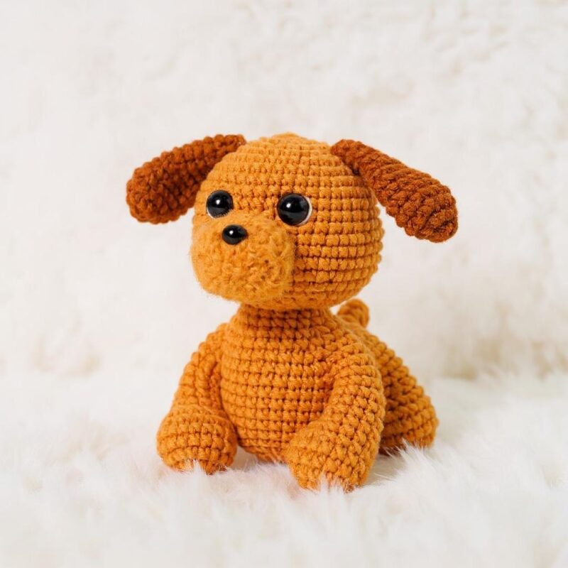 Puppy Amigurumi Crochet Pattern - Adorable DIY Stuffed Animal Toy - Instant Download PDF - Image 2
