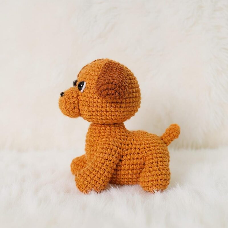Puppy Amigurumi Crochet Pattern - Adorable DIY Stuffed Animal Toy - Instant Download PDF - Image 4