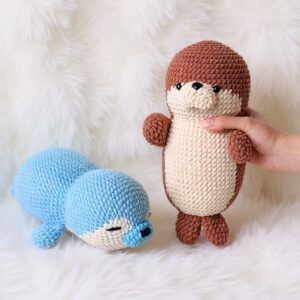 Seal Amigurumi Crochet Pattern Bundle - Adorable DIY Stuffed Animal Toys - Instant Download PDF