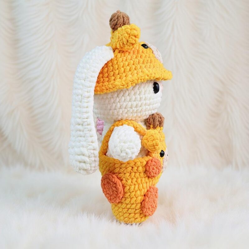 Adventurous Bunny Amigurumi Crochet Pattern - Adorable Outfit Bundle - DIY Stuffed Animal Toy - Instant Download PDF - Image 6