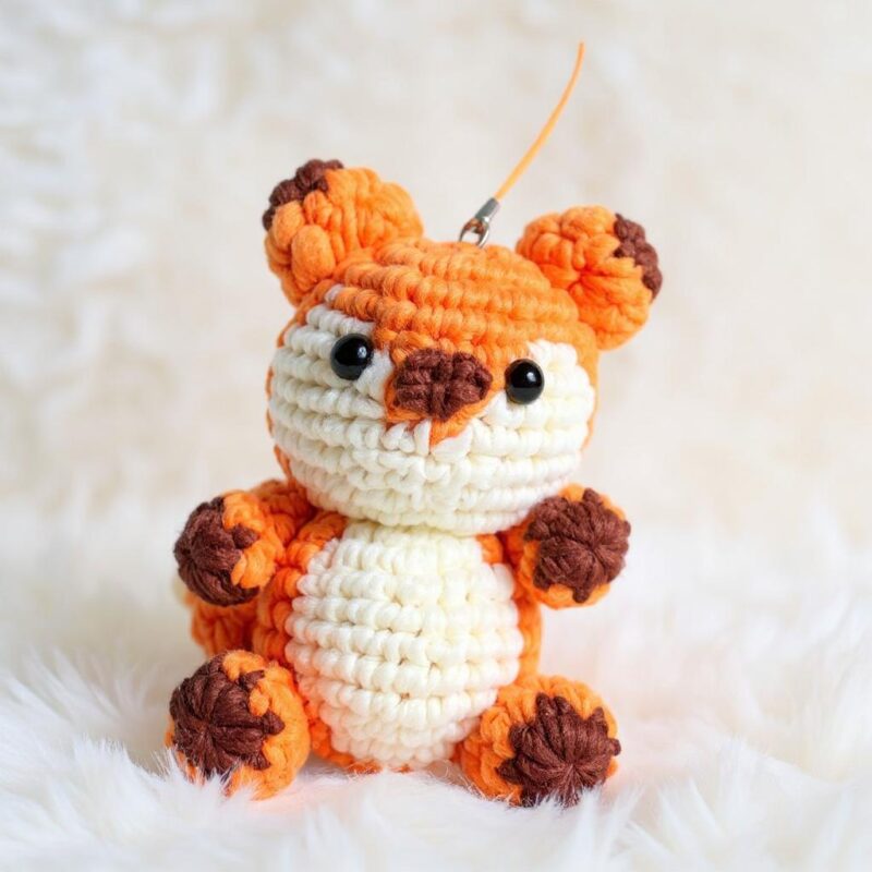 Animal Friends Amigurumi Crochet Pattern - Adorable Set - DIY Animal Keychains - Instant Download PDF - Image 5