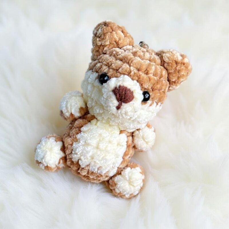 Animal Keychain Set Amigurumi Crochet Pattern - Adorable DIY Stuffed Animal Toys - Instant Download PDF - Image 5
