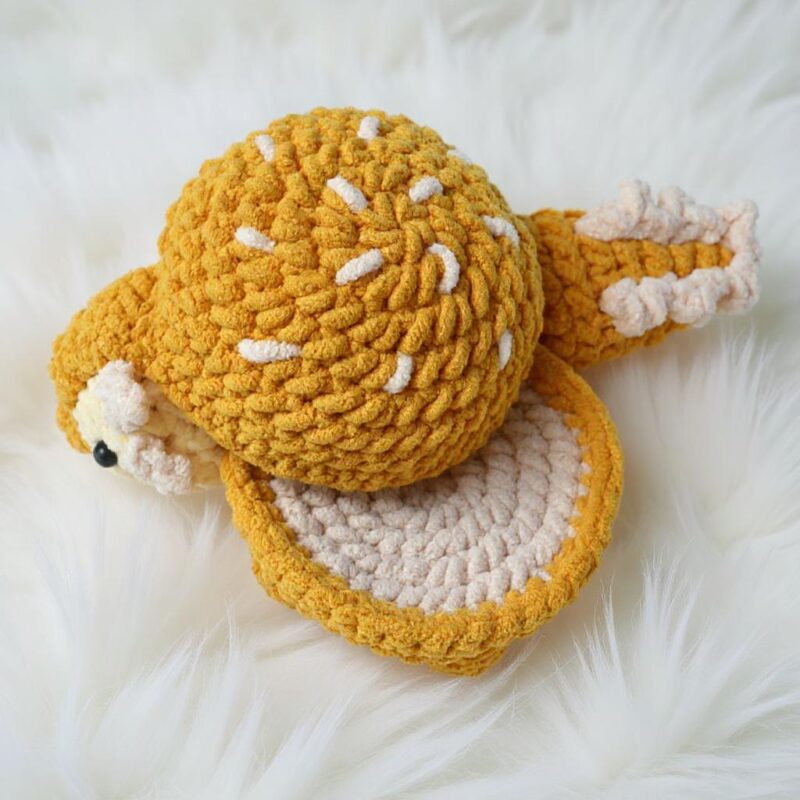 Ankylo Burger Amigurumi Crochet Pattern - Adorable DIY Stuffed Dinosaur Toy - Instant Download PDF - Image 5