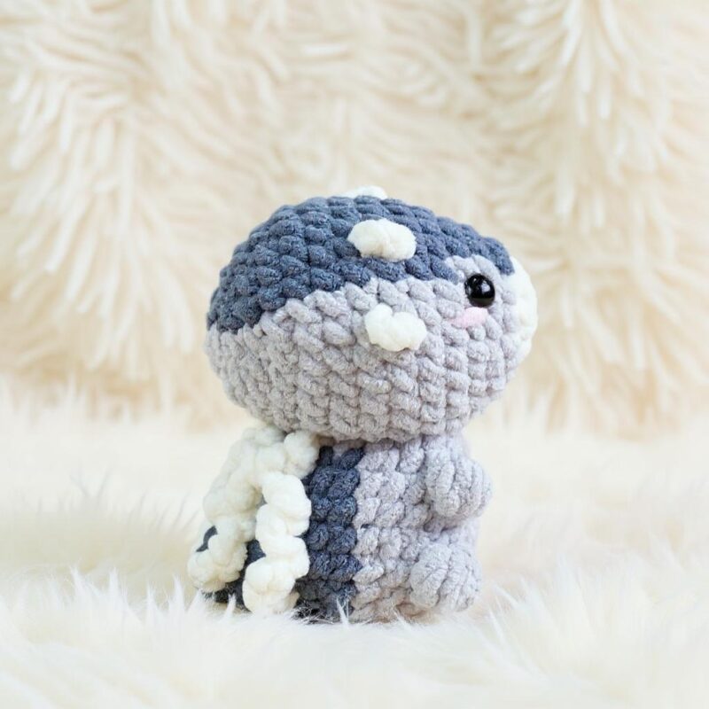 Ankylosaurus Dinosaur Amigurumi Crochet Pattern - Adorable DIY Stuffed Animal Toy - Instant Download PDF - Image 5
