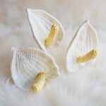 Anthurium Flower Amigurumi Crochet Pattern - Stunning DIY Handmade Flower - Instant Download PDF
