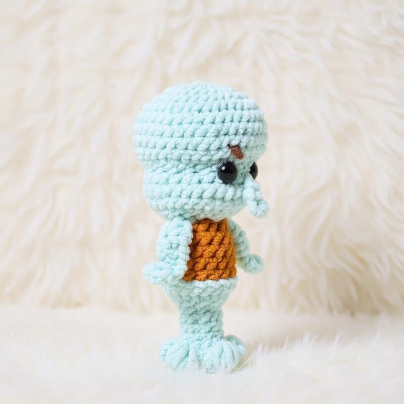 Squid Amigurumi Crochet Pattern - Adorable DIY Stuffed Animal Toy - Instant Download PDF - Image 4