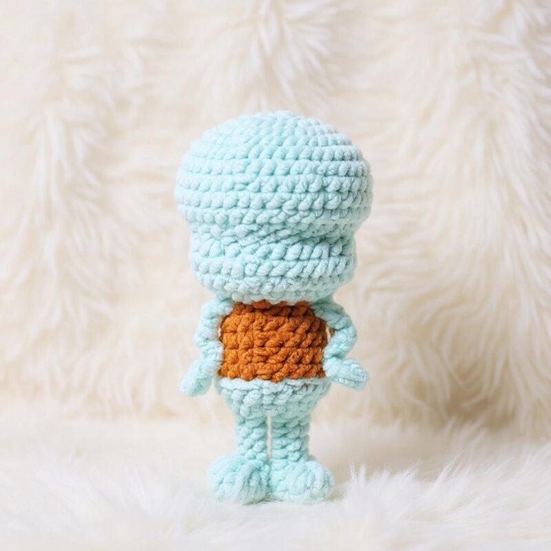 Squid Amigurumi Crochet Pattern - Adorable DIY Stuffed Animal Toy - Instant Download PDF - Image 5