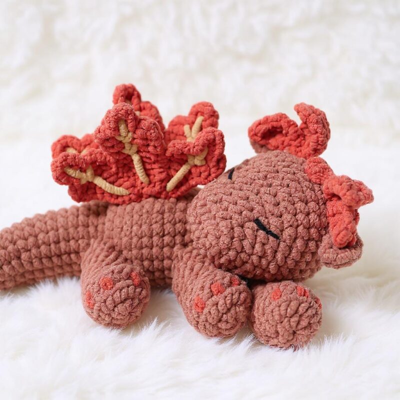 Autumn Breeze Dragons Amigurumi Crochet Pattern Bundle - Whimsical DIY Stuffed Animal Toys - Instant Download PDF - Image 3