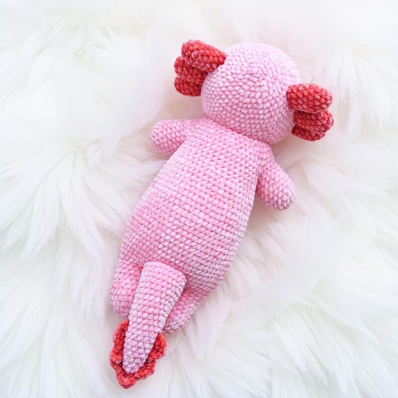 Axolotl Amigurumi Crochet Pattern - Adorable - DIY Stuffed Animal Toy - Instant Download PDF - Image 5