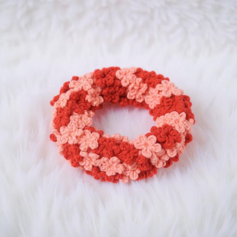 Baby's Breath Heart Wreath Crochet Pattern - Romantic DIY Floral Home Decor - Instant Download PDF - Image 4