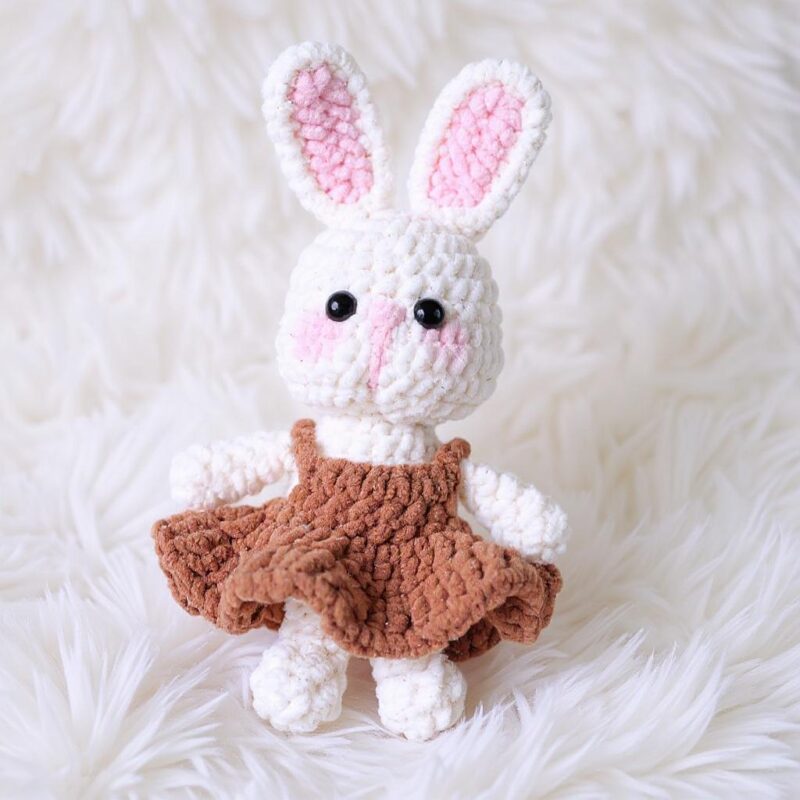Baby Bunnies in Crib Amigurumi Crochet Pattern - Adorable DIY Stuffed Animal Toy - Instant Download PDF - Image 4