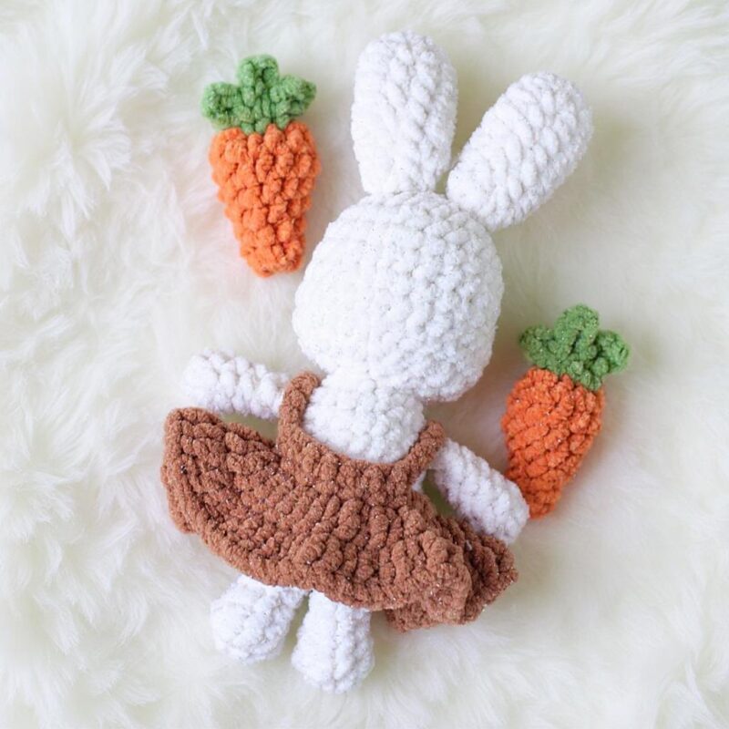 Baby Bunnies in Crib Amigurumi Crochet Pattern - Adorable DIY Stuffed Animal Toy - Instant Download PDF - Image 6