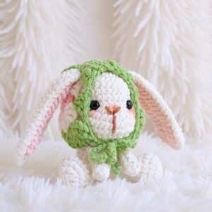 Baby Bunny Amigurumi Crochet Pattern - Adorable DIY Stuffed Animal Toy - Instant Download PDF