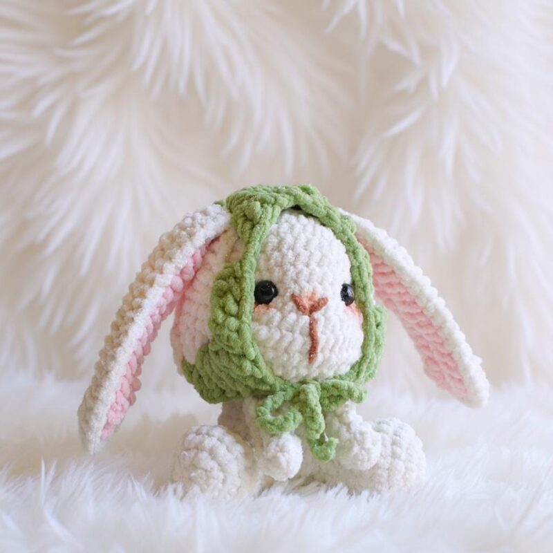 Baby Bunny Amigurumi Crochet Pattern - Adorable DIY Stuffed Animal Toy - Instant Download PDF - Image 2