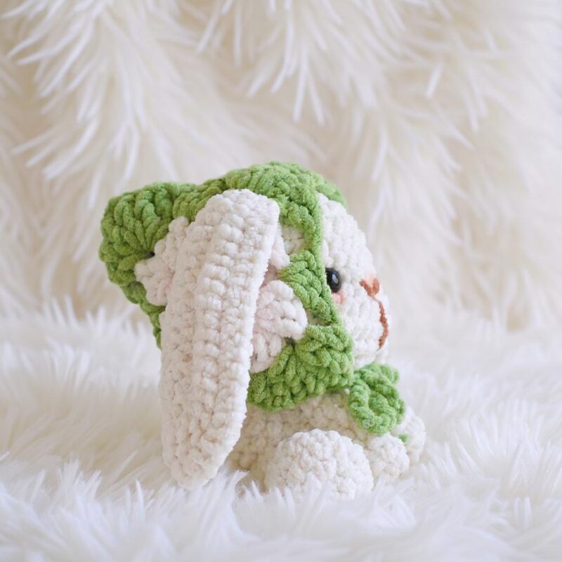 Baby Bunny Amigurumi Crochet Pattern - Adorable DIY Stuffed Animal Toy - Instant Download PDF - Image 4