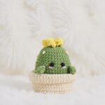 Baby Cactus Amigurumi Crochet Pattern - Adorable DIY Potted Plant - Instant Download PDF