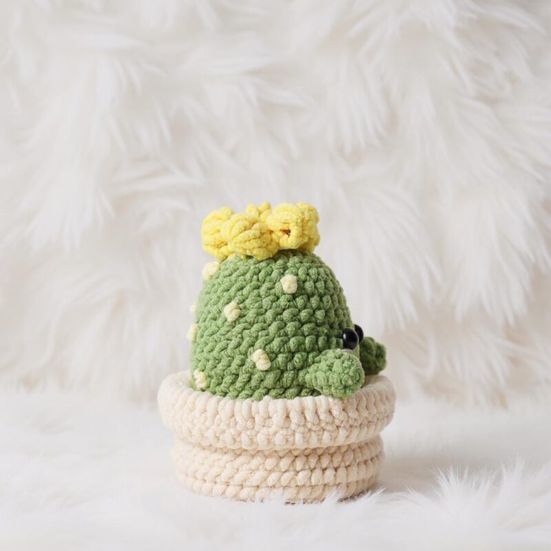 Baby Cactus Amigurumi Crochet Pattern - Adorable DIY Potted Plant - Instant Download PDF - Image 4
