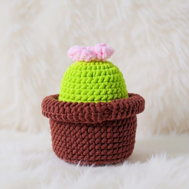 Baby Cactus Amigurumi Crochet Pattern - Adorable DIY Potted Plant - Instant Download PDF - Image 4
