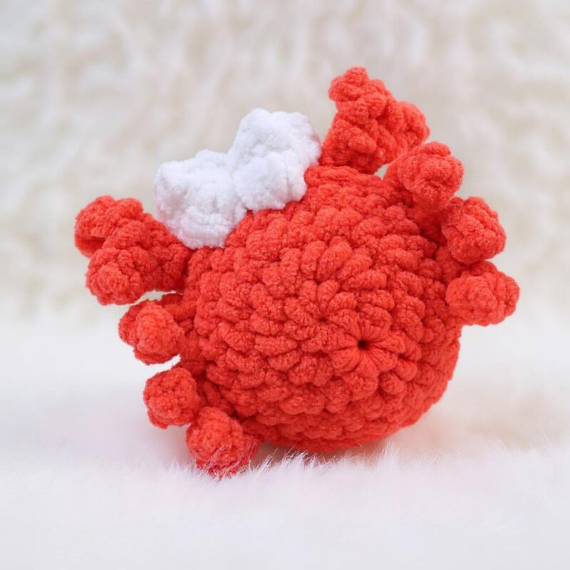 Baby Crab Amigurumi Crochet Pattern - No-Sew - DIY Stuffed Animal Toy - Instant Download PDF - Image 4