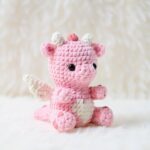 Baby Dragon Amigurumi Crochet Pattern - Adorable DIY Stuffed Animal Toy - Instant Download PDF