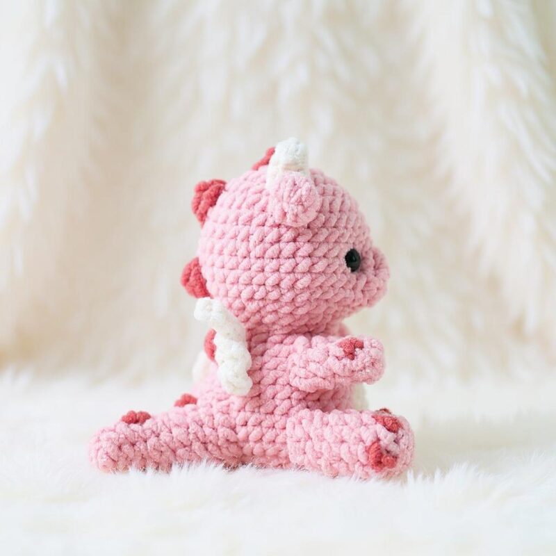 Baby Dragon Amigurumi Crochet Pattern - Adorable DIY Stuffed Animal Toy - Instant Download PDF - Image 4