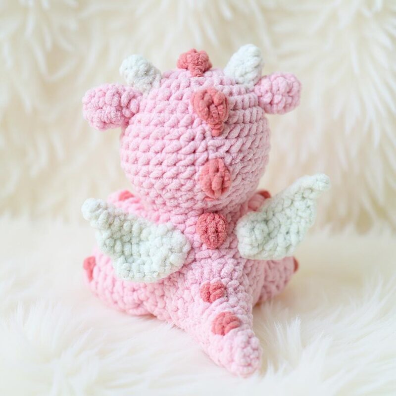 Baby Dragon Amigurumi Crochet Pattern - Adorable DIY Stuffed Animal Toy - Instant Download PDF - Image 5