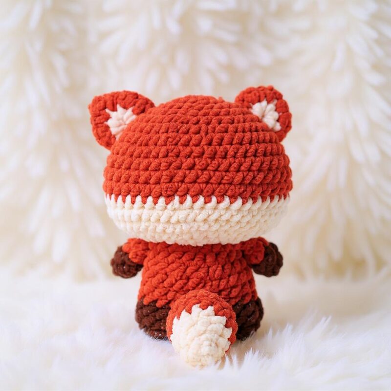 Baby Fox Amigurumi Crochet Pattern - Adorable - DIY Stuffed Animal Toy - Instant Download PDF - Image 5