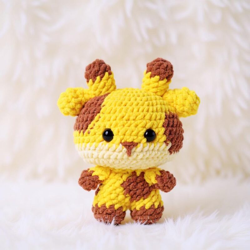 Baby Giraffe Amigurumi Crochet Pattern - Adorable DIY Stuffed Animal Toy - Instant Download PDF
