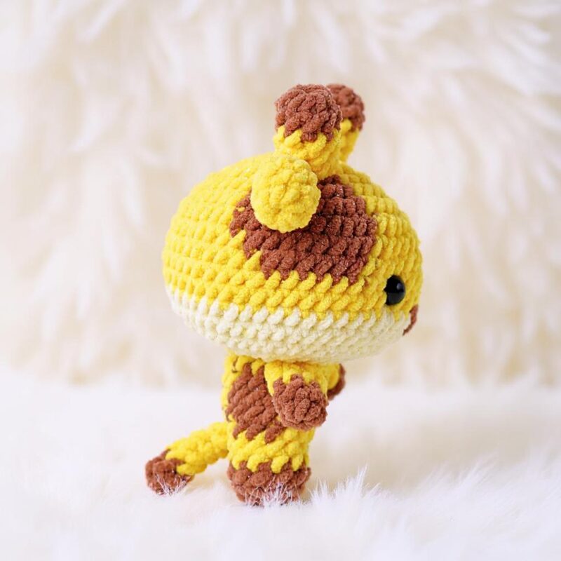 Baby Giraffe Amigurumi Crochet Pattern - Adorable DIY Stuffed Animal Toy - Instant Download PDF - Image 4