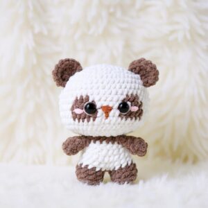 Baby Panda Amigurumi Crochet Pattern - Adorable DIY Stuffed Animal Toy - Instant Download PDF