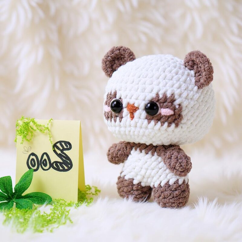 Baby Panda Amigurumi Crochet Pattern - Adorable DIY Stuffed Animal Toy - Instant Download PDF - Image 3