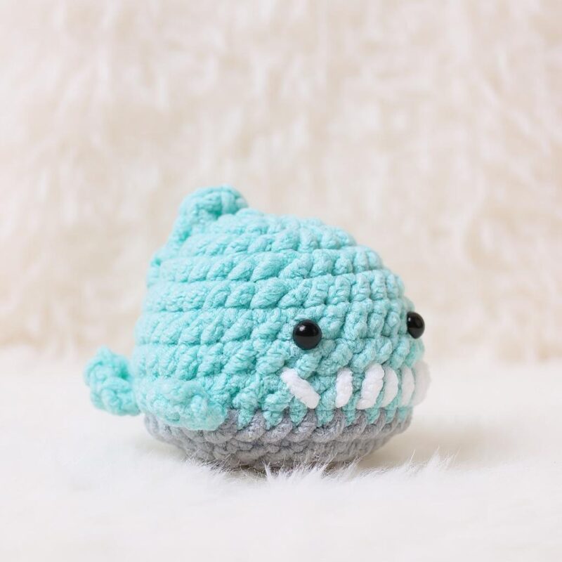 Baby Piranha Amigurumi Crochet Pattern - Adorable DIY Stuffed Animal Toy - Instant Download PDF