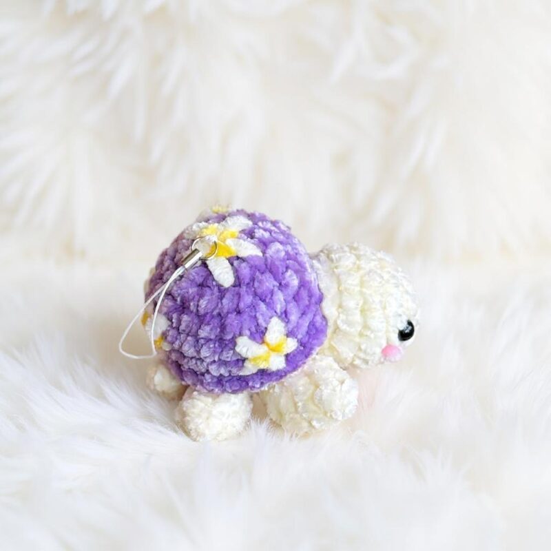 Daisy Turtle Amigurumi Crochet Pattern - Adorable DIY Stuffed Animal Toy - Instant Download PDF