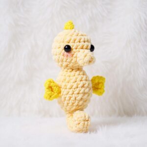 Baby Seahorse Amigurumi Crochet Pattern - Adorable - DIY Stuffed Animal Toy - Instant Download PDF