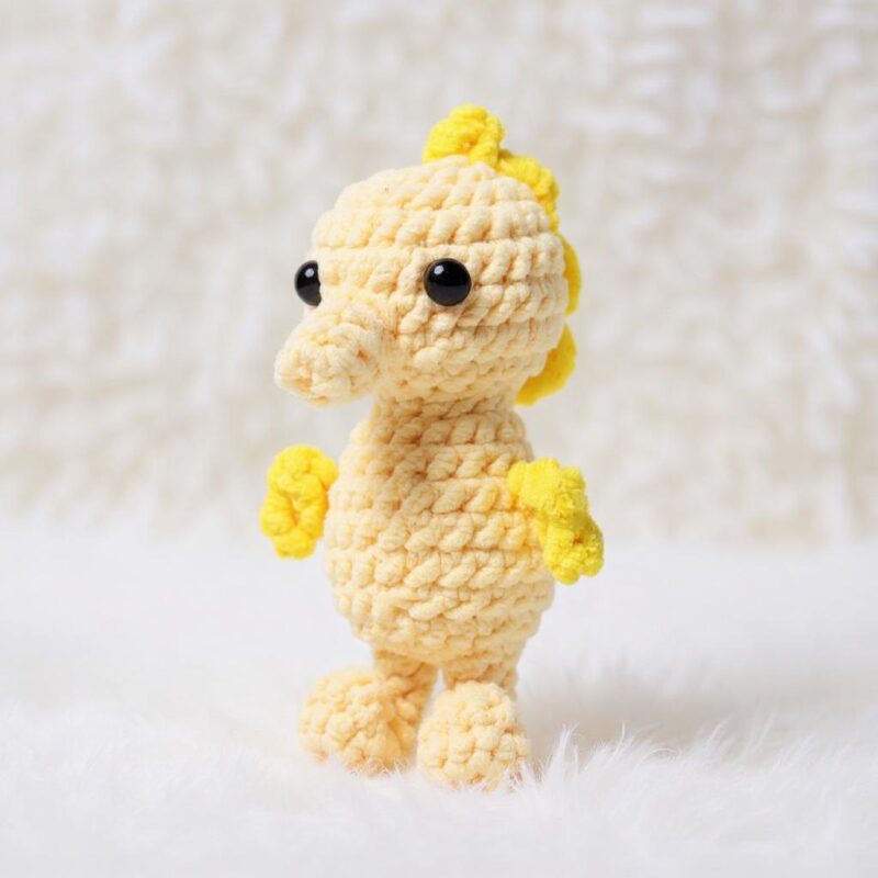Baby Seahorse Amigurumi Crochet Pattern - Adorable - DIY Stuffed Animal Toy - Instant Download PDF - Image 2