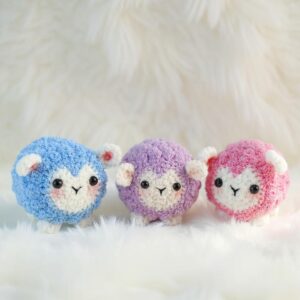 Baby Sheep Amigurumi Crochet Pattern - Adorable DIY Stuffed Animal Toy - Instant Download PDF