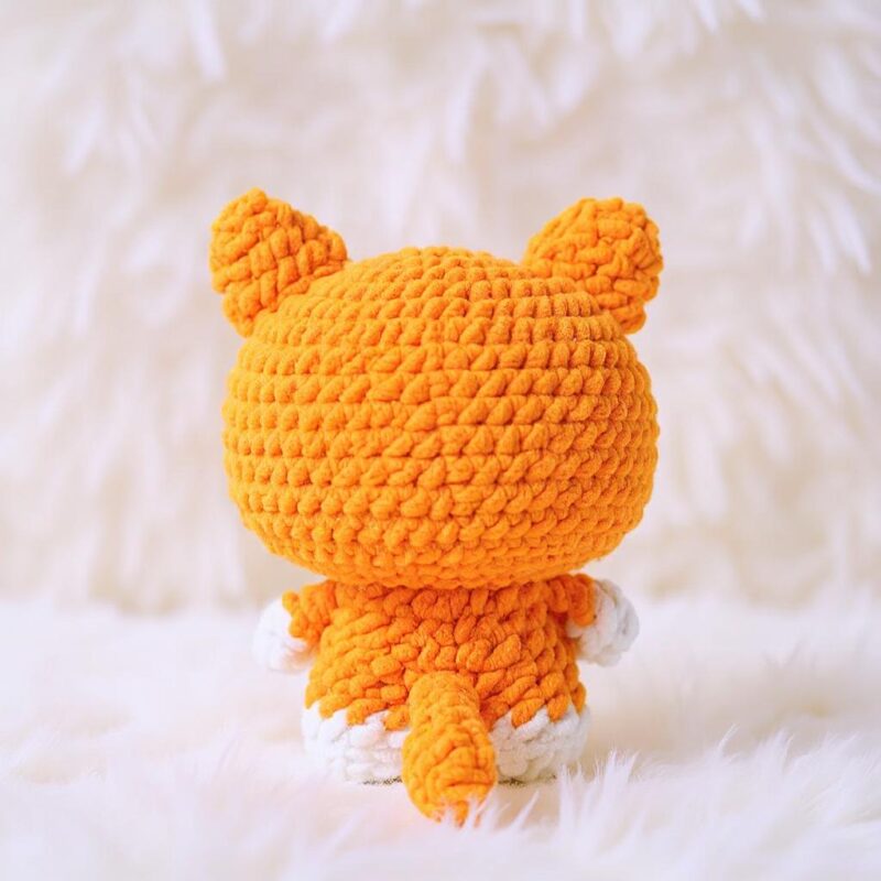 Baby Shiba Amigurumi Crochet Pattern - Adorable DIY Stuffed Animal Toy - Instant Download PDF - Image 5